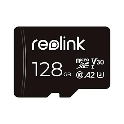 Reolink 128GB MicroSDXC Memory Card Class 10 A2 U3 TF Memory Card • £18.69