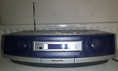 Panasonic Rx-ed50 Portable Stereo Cd System With Fm Radio & Cassette Decks • £39.99