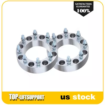 2x 2 Inch 8x170 Wheel Spacers 14x2 Fits Ford F-250 F-350 Super Duty Excursion • $64.67