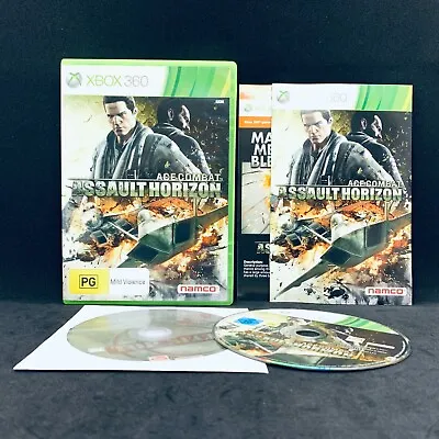 Ace Combat Assault Horizon (Xbox 360) Complete With GAME SOUND TRACK CD | PAL • $14.95
