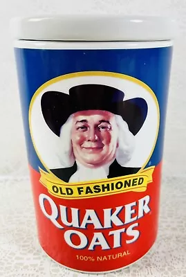 Vintage 1997 QUAKER OATS Ceramic Cookie Jar 120TH Anniversary Limited Edition • $50.05