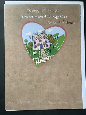 £1 • Buy NEW HOME CARD (7 X5 )  YOUVE MOVED IN TOGETHER