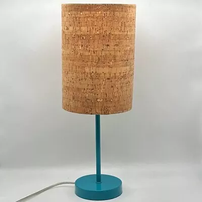 Intertek Hextra Retro Cork Shade Accent Lamp • $49.99