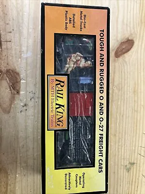 MTH Railking O Gauge 2019 Christmas  Box Car 30-74889 • $40