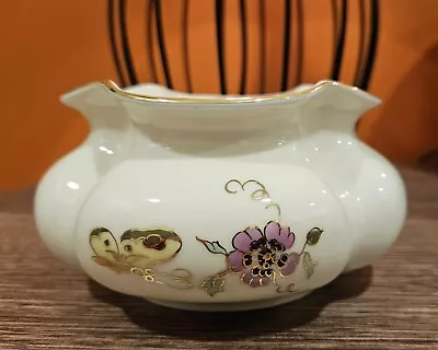 Zsolnay Handpainted Butterfly Porcelain Dish • $60