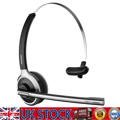£23.99 • Buy Mpow Bluetooth Wireless Headset Over Ear Headphones Mic For Driver Trucker Phone