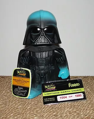 Star Wars Lightning Darth Vader Hikari Sofubi Vinyl Figure 1004 Of 1500 Loose • £25.08