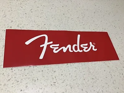 Fender Guitar Stickeracousticelectricamplifier Audiospeakers Strings Picks • $9.99