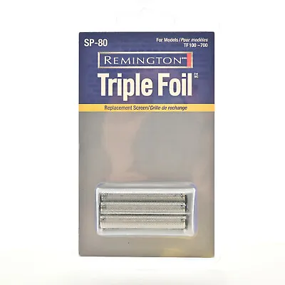 Remington SP-80 Triple Foil Shaver Head Replacement! New & Sealed - SP80 • $29.95
