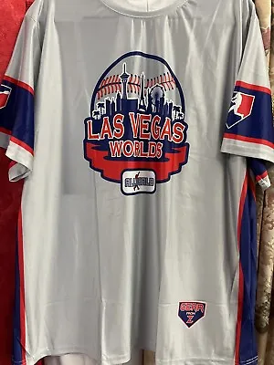 NEW Las Vegas Worlds NCS All World Softball Jersey Pullover Jacket Full Sub XL • $25