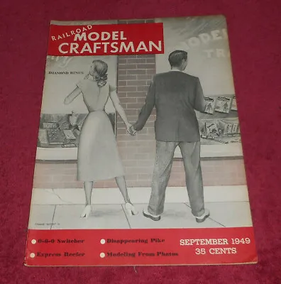 Model Craftsman Railroad Magazine September 1949 50 Pages • $15.11