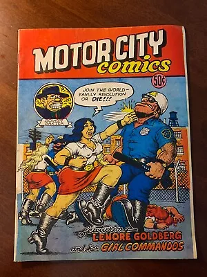 Vintage 1969 ~ Motor City Comics ~ By Robert Crumb ~ Original Printing • $45