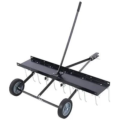 40-Inch Lawn Sweeper Tow Behind Dethatcher Tine Tow Dethatcher Pull Behind Mower • $91.89