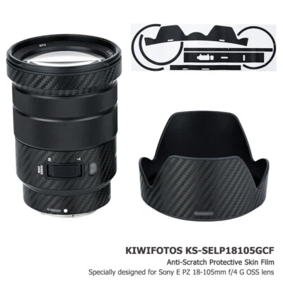 $18.69 • Buy Anti-Scratch 3M Lens Skin Protector Film Cover For Sony E PZ 18-105mm F4 G OSS