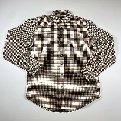 Eddie Bauer Men’s Tall XL XLT Multicolor Check Relaxed L/S Button Down Shirt • $16.22