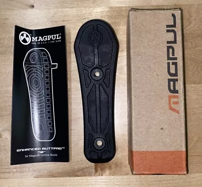 Magpul MAG317 Black Enhanced Rubber Butt-Pad For Tactical 223/7.62 Rifle Stocks • $25