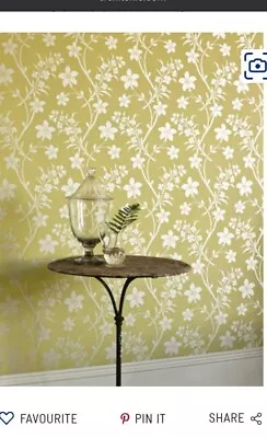 Zoffany Periwinkle - Fleurs Rococo Papers Collection Wallpaper ZFLW08005 • £100