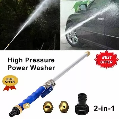 2-in-1 Blue High Pressure Power Washer Nozzle Garden Car Washing Access RE • $17.55