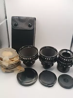 Set Of 3 Lenses MIR 11 2/12.5 VEGA 7 2/20 VEGA 9 21/50 For Camera Krasnogorsk • $200