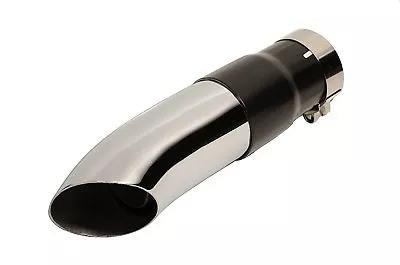 2 1/8  Radiant Cycles Shorty GP Exhaust Motorcycle Pipe Universal 2.125  Chrome • $64.99