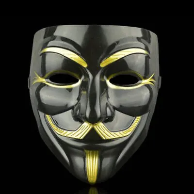 Book Day Hacker Anonymous Vendetta V Guy Fawkes Face Mask Vendetta Game Masks/ • £3.30