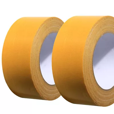 2x Multipurpose Double Sided Tape Heavy Duty Fiber Mesh Carpet Tape Residue-Free • $8.49