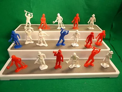 Vintage Timmee Process Plastics Fire Fighter Figures • $11.95