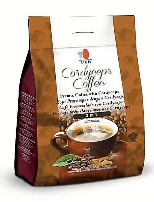 5 Packs DXN Cordyceps Coffee 3 In 1 Cordyceps Sinensis Instant Cafe Express Ship • $93.90