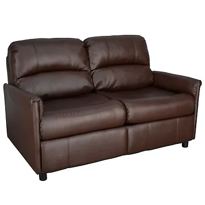 Charles 60  RV Hide A Bed Sofa Couch Mahogany Memory Foam Mattress RV Furniture • $1249.95