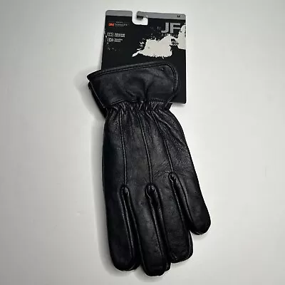 J. Ferrar Men's M Genuine Leather Dress Gloves Touch Tech Thinsulate Lined • $24.90