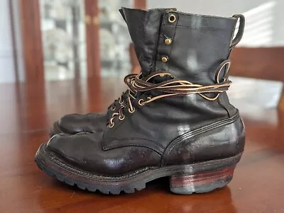 Vintage Logger Boots (White's?) Womens 11 Mens 9/9.5D • $95