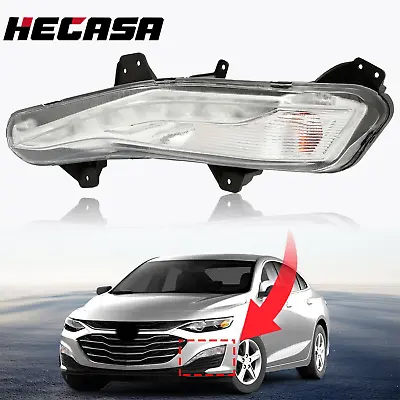 For 2019 2020 2021 2022 2023 Chevy Malibu Fog Light W/LED DRL Turn Signal Left • $30