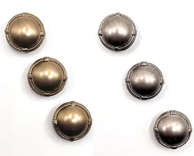 Domed Military Metal Buttons 2 Colours And Sizes Made By Dill Pack Of 3 • £2.39