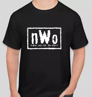New World Order Shirt NWo Logo WCW Pro Wrestling T Shirt Tee • $16.25