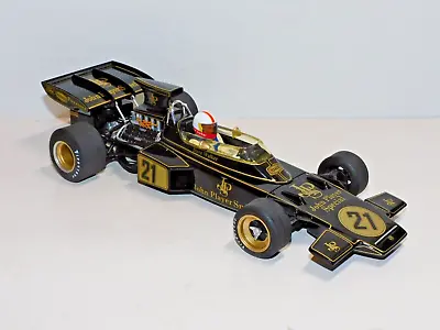 Model Car Group Lotus Ford 72d F1 Car #21 1972 D Walker Jps 1/18 Scale Mcg18611f • £59.95