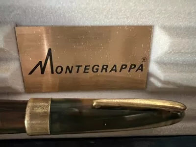 Montegrappa Pen Fountain Pen Celluloid Radius Superior Pen ORO14k Antique • $246.91