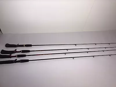 4 Casting Rods 5’6” - 2 Quantum Lite 1 Mitchell 1 Berkley…? • $59.99