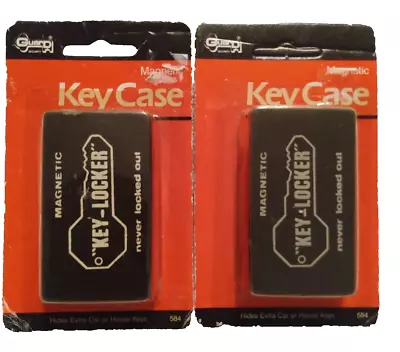 Magnetic Key Box Key Case Magnetic Key-Locker Lot Of 2 • $8.99