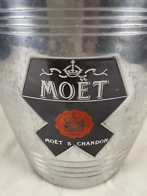 Vintage  Moet & Chandon Champagne Aluminum Ice Bucket   • $49.99