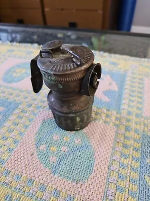 Nice Old Vintage GUY'S DROPPER Coal Miners Carbide Lamp Made In USA • $20