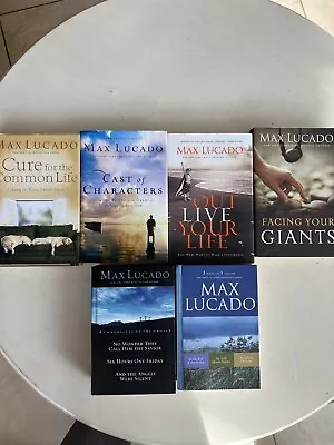 Max Lucado Lot Of 6 HC Books Christian Inspirational • $16.50