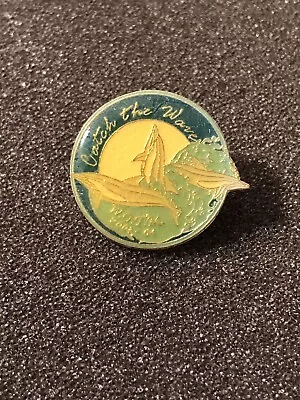 Vintage “Catch The Waves” Dolphins Ocean Pin Women Of The Moose 2003-2004 • $6