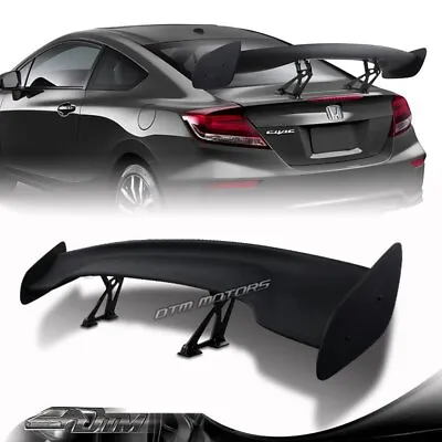 57  TYPE-3 Primer Black ABS Adjustable Trunk GT Style Spoiler Wing Universal • $98.99