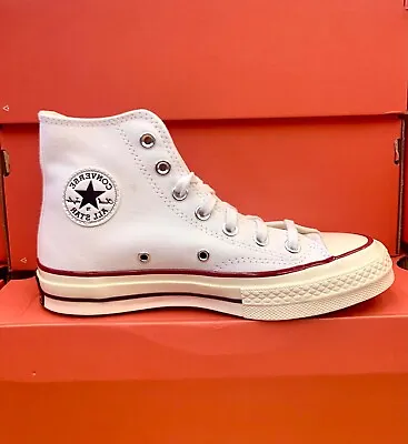 Converse Men Chuck 70 White High Top Vintage Canvas Shoes 162056C • $69.34