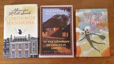 3 X  Alexander McCall Smith Drama Hardcovers. Corduroy Mansions Dream Angus. • $23.99