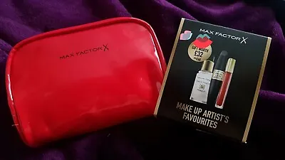 Max Factor Gift Set Red Christmas Birthday Present NEW  Sealed Worth £32 Special • £15