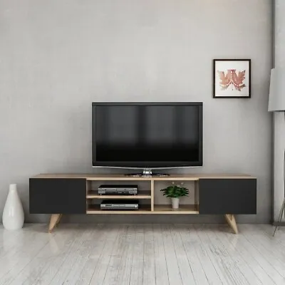 Tv Unit With Decor Panel Plus Wall Decor Panel-Minar Dore Living Room Etgshop • £441.73