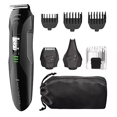 Remington All-in-One Grooming Kit Lithium Powered 8 Piece Set Black/Green  • $29.92