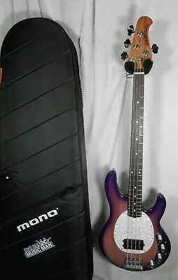 Ernie Ball Music Man StingRay Special 4H Purple Sunset 4-string Bass W/ Case NEW • $2599