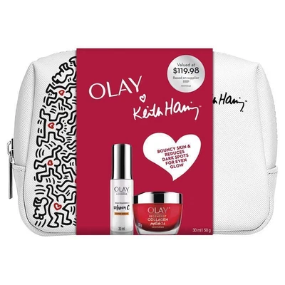 $74.08 • Buy Olay Regenerist Collagen Day Cream & Luminous Vitamin C Serum Gift Pack